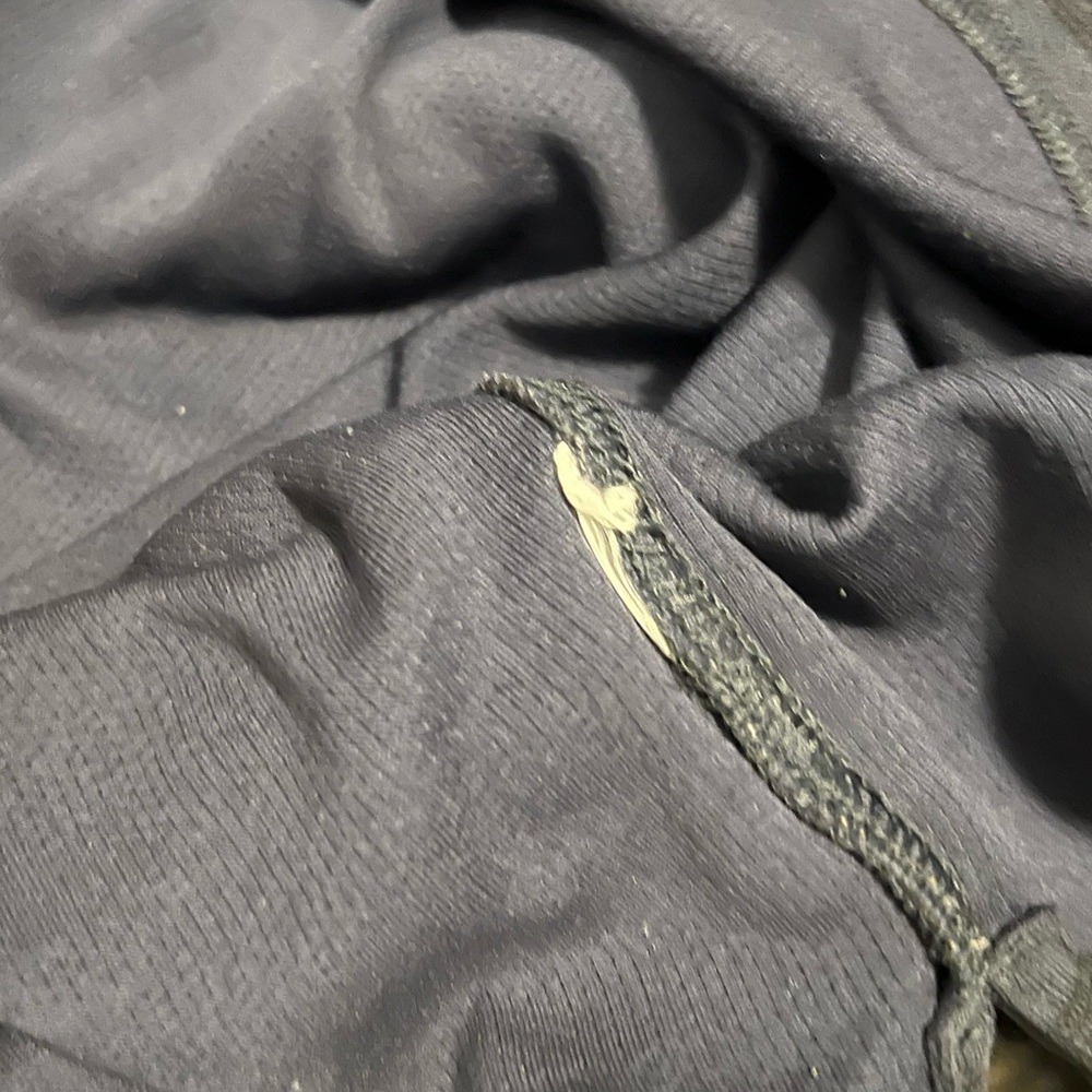 The North Face Navy Striped Polo Shirt- Flashdry- Men’s XL - Picture 15 of 16